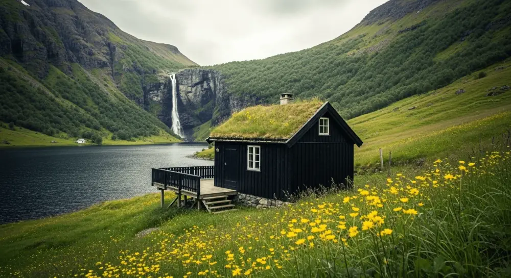 Collage of landscapes with deserts, mountains, rivers, and skies made using Imagen 4 Ultra.